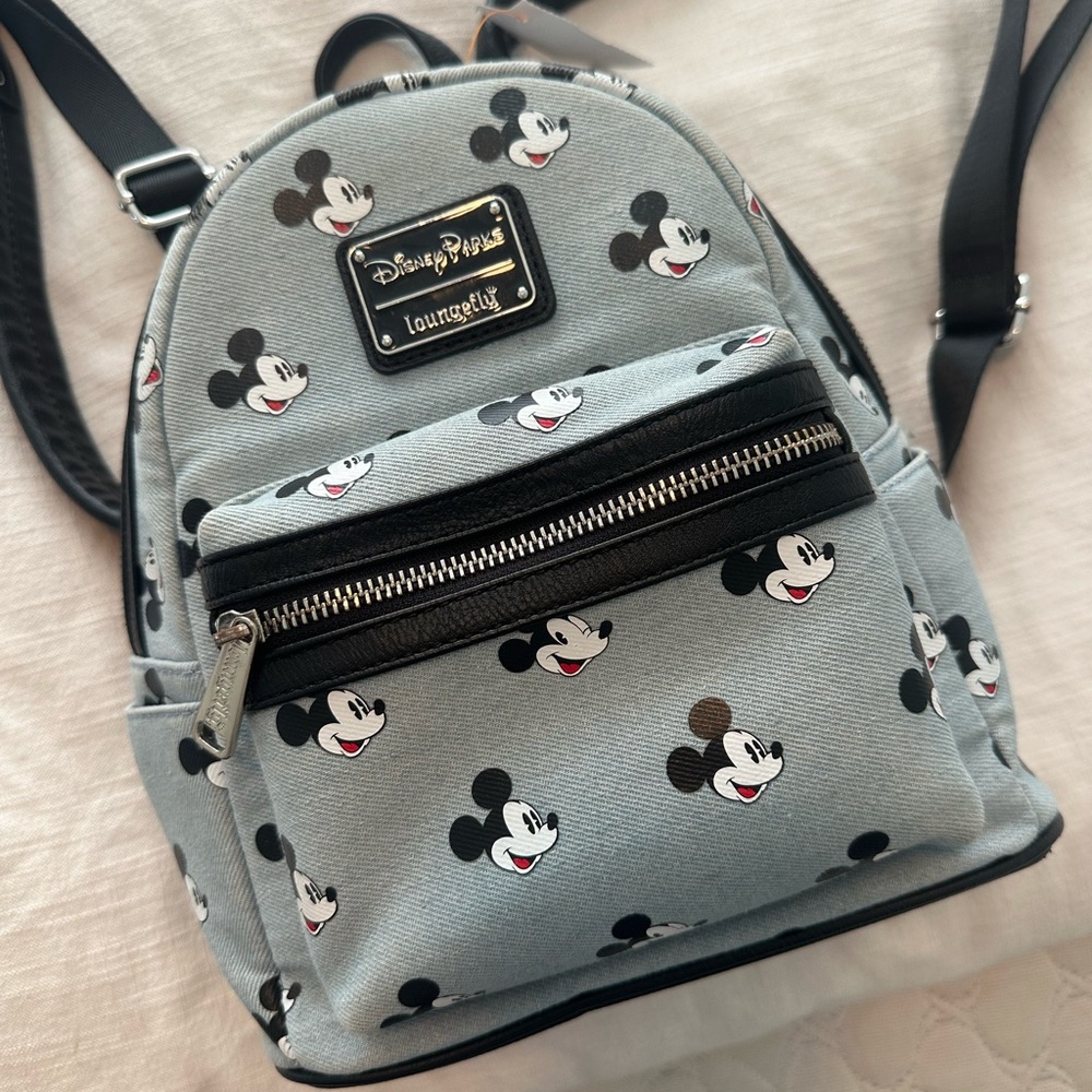 Mickey Mouse Denim Loungefly